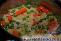 Фото приготовления рецепта: Рис с овощами по-турецки - шаг №4