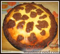 Фото к рецепту: Пирожок "Коровка-Буренка"