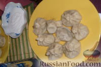 Фото приготовления рецепта: Булгур с курицей и сливками (на сковороде) - шаг №9