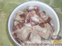Фото приготовления рецепта: Куриные желудки, запечённые в кефире - шаг №1