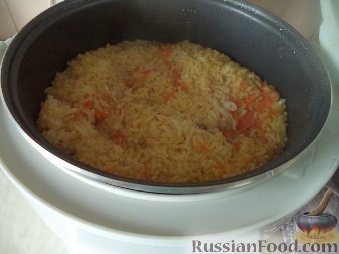 Как приготовить рис с курицей в мультиварке