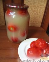 Фото к рецепту: Засолка томатов в банках