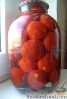 Фото к рецепту: Маринованные помидоры под водку