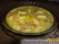 Фото приготовления рецепта: Гратен из цветной капусты с соусом бешамель и сыром - шаг №20