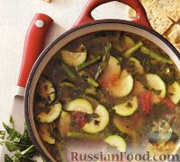 Фото к рецепту: Овощной суп с цуккини
