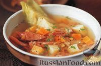 Фото к рецепту: Ирландский суп из свинины