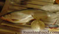 Фото приготовления рецепта: Соленая красная рыба (голец) - шаг №1