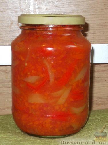 Лечо из перца и помидоров на зиму: рецепт приготовления