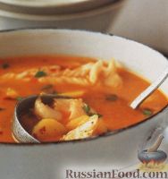 Фото к рецепту: Испанский рыбный суп с апельсиновым соком