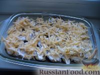 Фото приготовления рецепта: Гарнир с баклажанами и картофелем - шаг №11