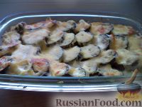 Фото приготовления рецепта: Гарнир с баклажанами и картофелем - шаг №12