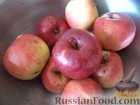 Фото приготовления рецепта: "Ленивое" яблочное варенье с лимоном - шаг №1