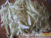 Фото приготовления рецепта: Суп из свинины с шампиньонами, сельдереем и зелёным горошком - шаг №15