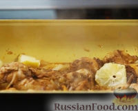 Фото приготовления рецепта: Овощной суп с грибами и черемшой - шаг №11