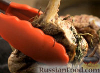 Фото приготовления рецепта: Антрекот из телятины с розмарином и тимьяном - шаг №6
