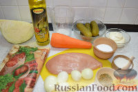 Фото приготовления рецепта: Лаваш с курицей и овощами - шаг №1