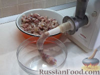 Фото приготовления рецепта: Домашняя колбаса - шаг №3