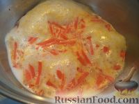Фото приготовления рецепта: Запеканка из моркови, яблок и риса - шаг №5