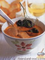 Фото к рецепту: Рыбный суп с гренками