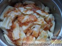 Фото приготовления рецепта: Кимчи из белокочанной капусты - шаг №12