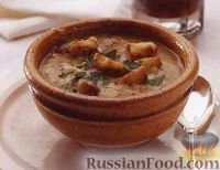 Фото к рецепту: Картофельно-луковый суп-пюре