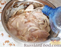 Фото приготовления рецепта: Маринованная куриная грудка, запеченная в духовке - шаг №6