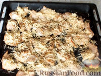 Фото приготовления рецепта: Маринованная куриная грудка, запеченная в духовке - шаг №9