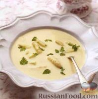 Фото к рецепту: Спаржевый суп-пюре