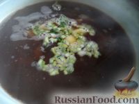 Фото приготовления рецепта: Суп из чечевицы с сушеными грибами - шаг №6