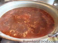 Фото приготовления рецепта: Суп из чечевицы с сушеными грибами - шаг №10