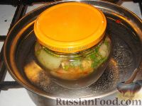 Фото приготовления рецепта: Зеленые помидоры по-армянски - шаг №10