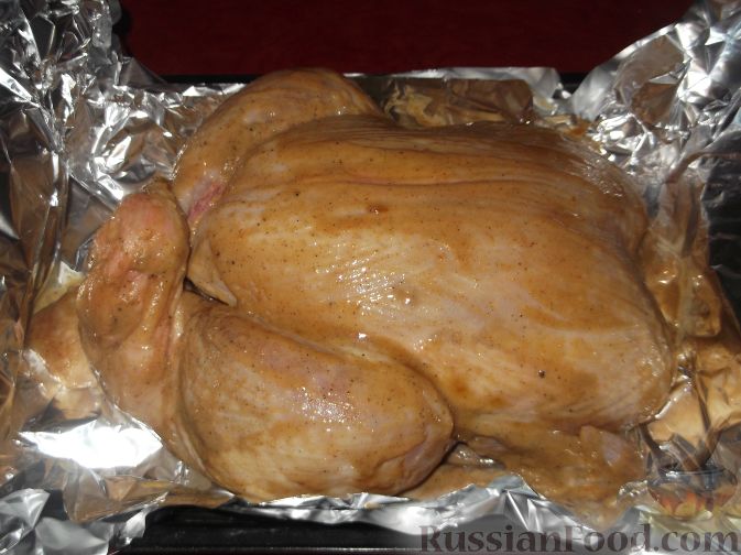 Курица в горчице в духовке - рецепт с фото пошагово