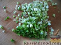 Фото приготовления рецепта: Салат из кальмаров "Почти оливье" - шаг №6