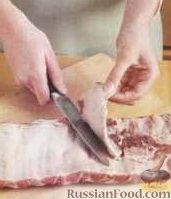Фото приготовления рецепта: Свиные ребрышки под соусом барбекю - шаг №1