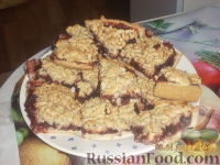 Фото к рецепту: Песочное печенье с вареньем