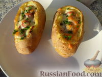 Фото к рецепту: Картофель запеченный