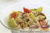 Фото к рецепту: Неаполитанский салат из морепродуктов