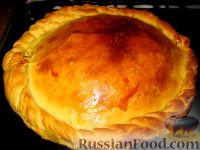Фото приготовления рецепта: Курник - царь пирогов - шаг №3