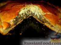 Фото приготовления рецепта: Курник - царь пирогов - шаг №4