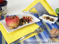 Фото приготовления рецепта: Яблочный десерт - шаг №8