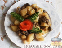 Фото к рецепту: Картошка с грибами