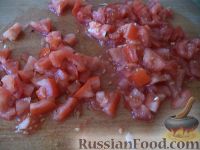 Фото приготовления рецепта: Овощной салат с сыром фетакса - шаг №5