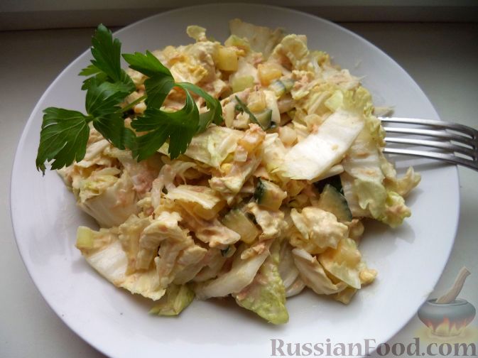 Рецепты вкусных салатов с тунцом