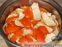Фото приготовления рецепта: Цукаты из мандариновых корок - шаг №4