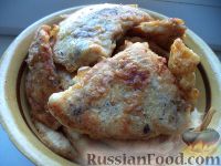 Фото к рецепту: Отбивные из куриного филе в кляре