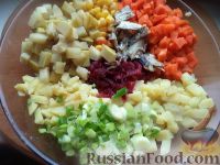 Фото приготовления рецепта: Рыбная запеканка с картошкой и шпинатом - шаг №15