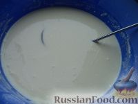 Фото приготовления рецепта: Блинчики "Бархатные" на молоке - шаг №8