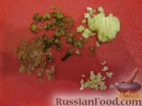 Фото приготовления рецепта: Оладушки из печени с тыквой - шаг №5