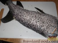 Фото приготовления рецепта: Рыба фаршированная - шаг №12
