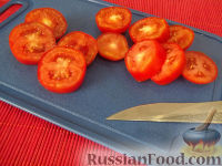 Фото приготовления рецепта: Шашлык из овощей в духовке - шаг №4